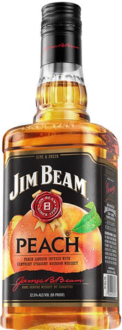 Jim Beam Peach Liqueur Infused with Kentucky Straight Bourbon Whiskey