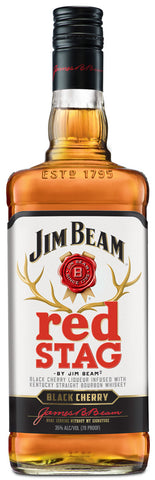 Jim Beam Red Stag Black Cherry Liqueur Infused with Kentucky Straight Bourbon Whiskey