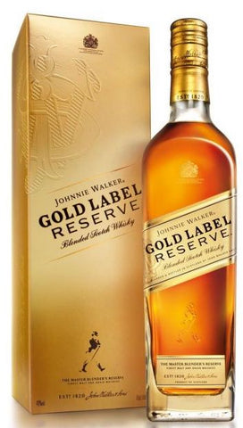 Johnnie Walker Blended Scotch Whisky Gold Label Reserve