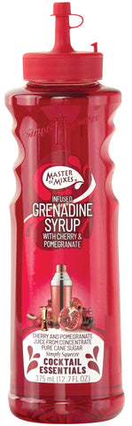 Master of Mixes Cocktail Essentials Grenadine with Cherry & Pomegranate