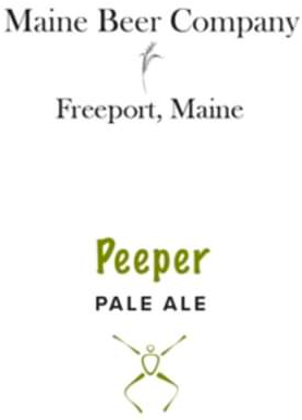 Maine Beer Company Peeper Pale Ale