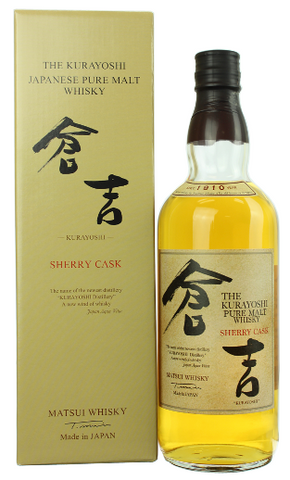 Matsui The Kurayoshi Japanese Pure Malt Whisky Sherry Cask