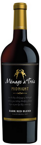 Menage a Trois Midnight Dark Red Blend 750ML
