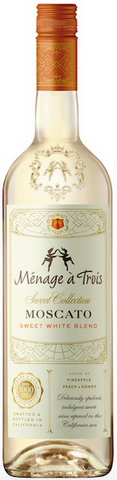 Menage a Trois Sweet Collection Moscato Sweet White Blend 750ML