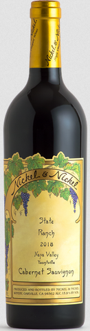 Nickel & Nickel Cabernet Sauvignon State Ranch Vineyard Napa Valley Yountville 2021 750ML
