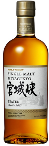 Nikka Single Malt Miyagikyo Peated Japanese Whisky 2021