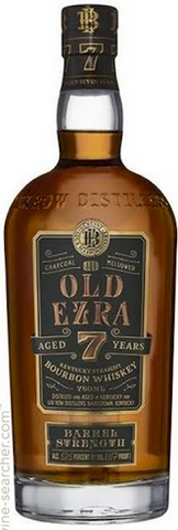 Ezra Brooks Old Ezra 7 Year Barrel Strength Bourbon 117 Proof
