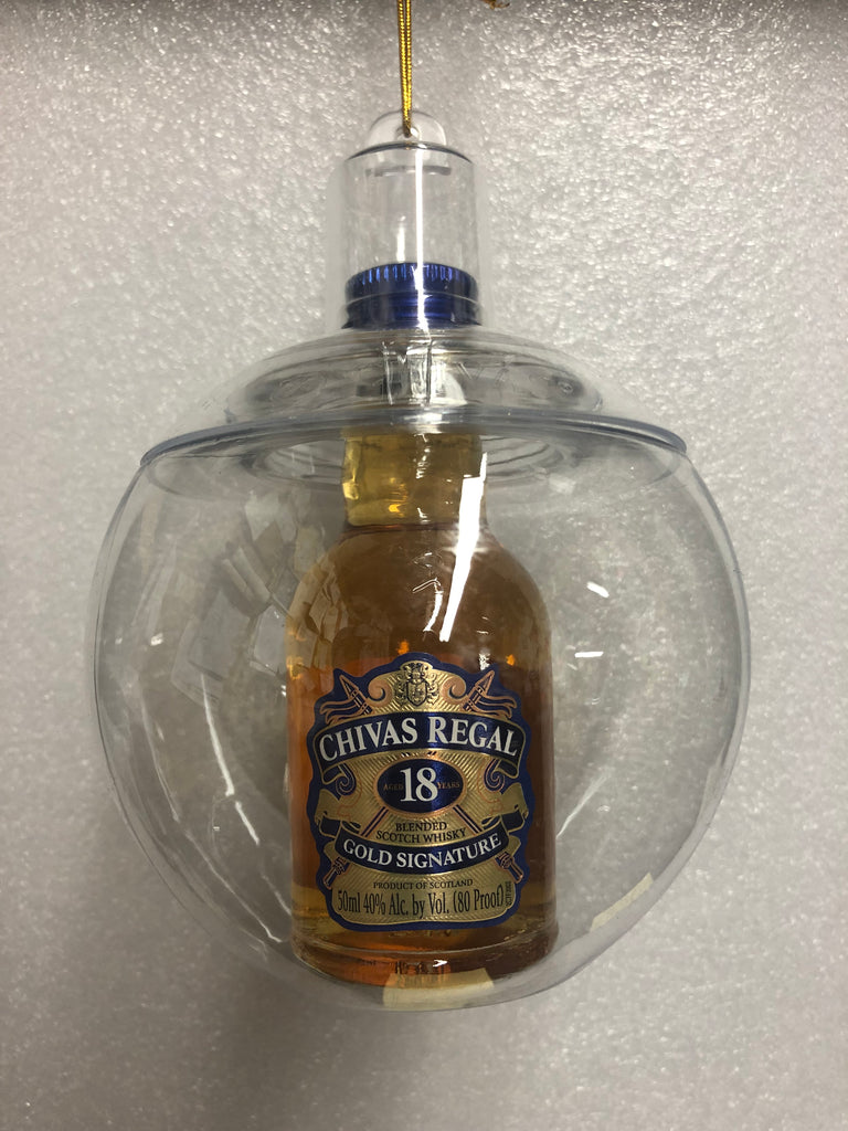 Crystal Decanter CHIVAS REGAL 18 YEARS OLD SCOTCH WHISKY Crystal d'Arques  empty