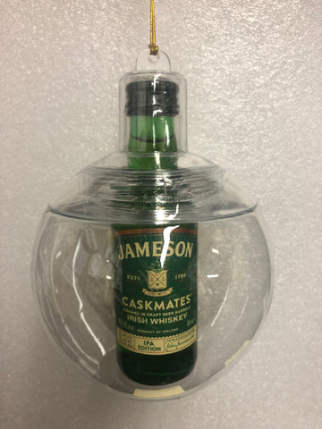 Ornament w/ Jameson Caskmates IPA Edition Irish Whiskey 50ML