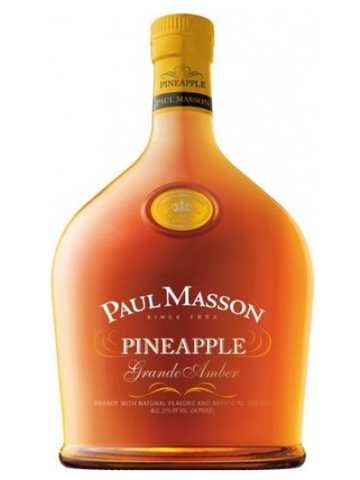 Paul Masson Brandy Grande Amber Pineapple