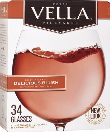 Peter Vella Blush 5.0LT Box Wine