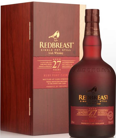 Redbreast Single Pot Still Irish Whiskey 27 Year Old