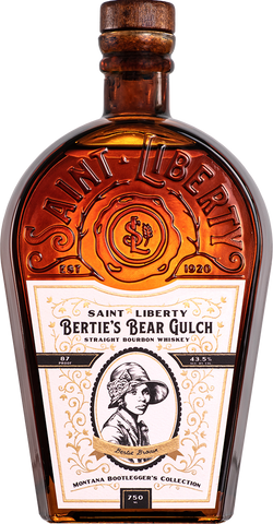 Saint Liberty Bertie's Bear Gulch Bourbon Whiskey