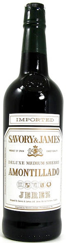 Savory & James Medium Blend of Amontillado Deluxe Medium Sherry 750ML