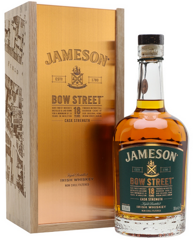 Jameson Irish Whiskey Bow Street 18 Year Old Cask Strength