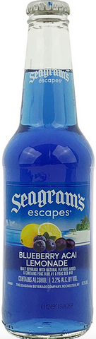 Seagram's Escapes Blueberry Acai Lemonade 11oz Bottles