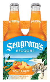 Seagram's Escapes Peach Bellini 11oz Bottles