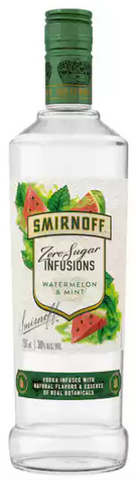 Smirnoff Vodka Zero Sugar Infusions Watermelon & Mint