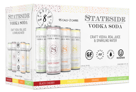 Stateside Vodka Soda Variety Pack #1