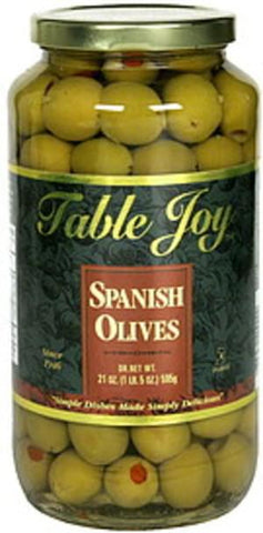 Table Joy Spanish Olives