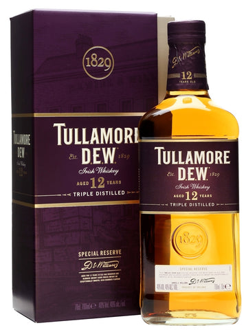 Tullamore Dew Irish Whiskey 12 Year Old Special Reserve
