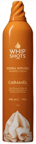 Whip Shots Vodka Infused Whipped Cream Caramel