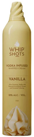 Whip Shots Vodka Infused Whipped Cream Vanilla