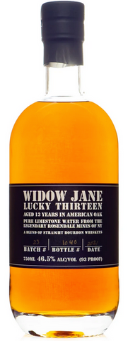 Widow Jane Lucky Thirteen Bourbon Aged 13 Years Batch #27 2022