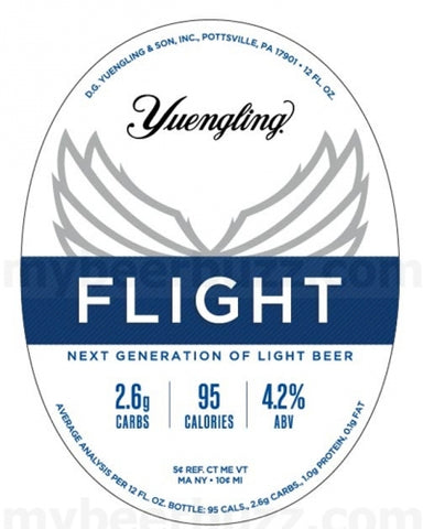 Yuengling Flight Light Beer
